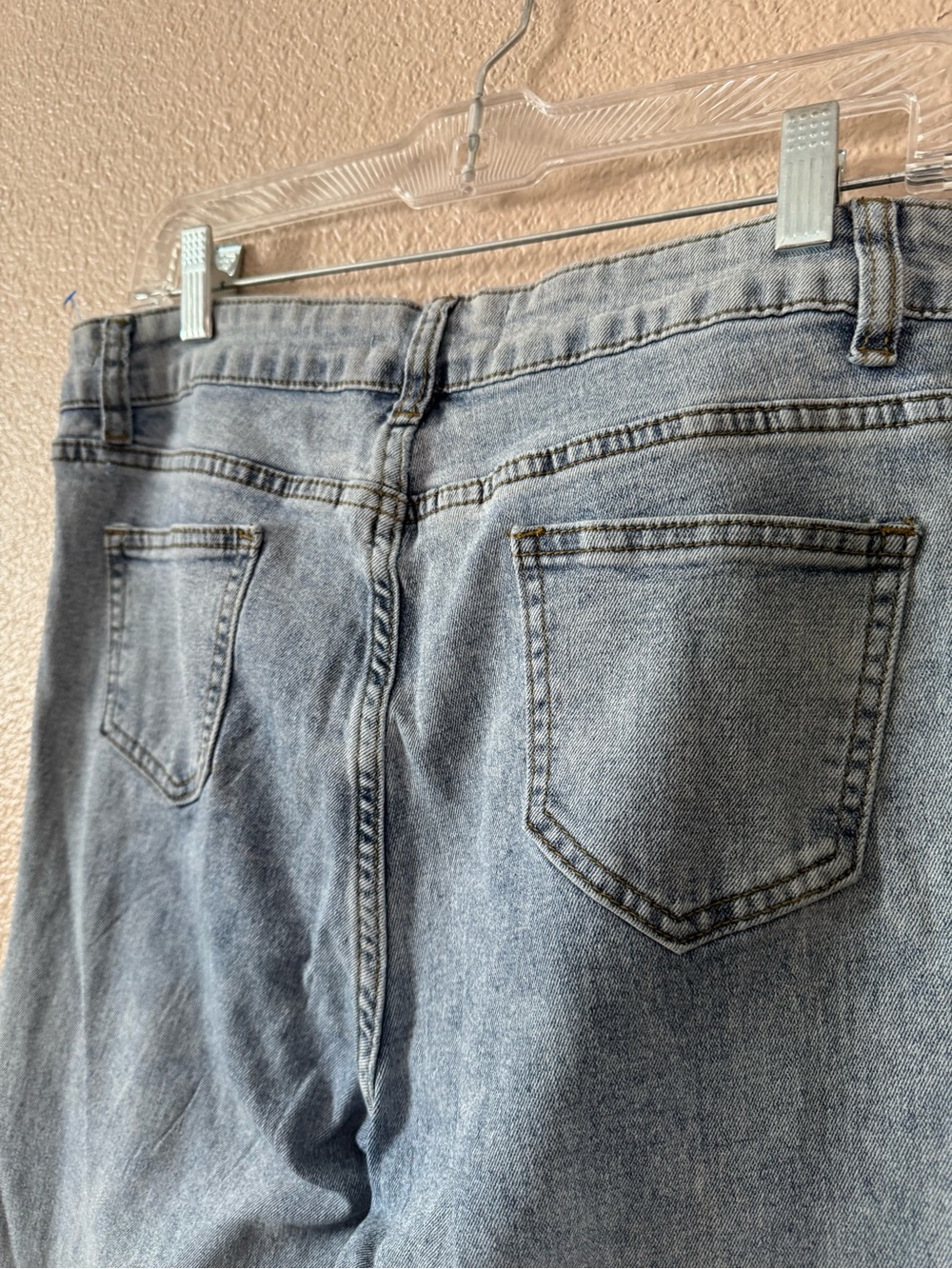 Blue B Rhinestone Ultra High Rise Flare Stretch Jean - Picture 8 of 10